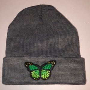 Butterfly beanie hat!